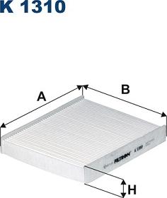 Filtron K1310 - Филтър купе (поленов филтър) vvparts.bg