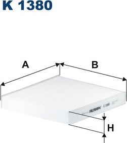 Filtron K1380 - Филтър купе (поленов филтър) vvparts.bg