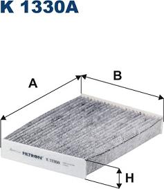 Filtron K 1330A - Филтър купе (поленов филтър) vvparts.bg