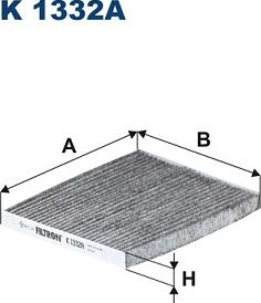 Filtron K1332A - Филтър купе (поленов филтър) vvparts.bg