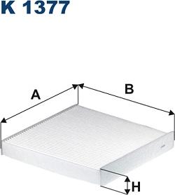 Filtron K1377 - Филтър купе (поленов филтър) vvparts.bg