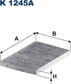 Filtron K 1245A - Филтър купе (поленов филтър) vvparts.bg