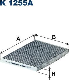 Filtron K1255A - Филтър купе (поленов филтър) vvparts.bg