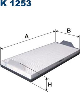 Filtron K1253 - Филтър купе (поленов филтър) vvparts.bg