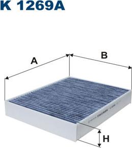 Filtron K1269A - Филтър купе (поленов филтър) vvparts.bg