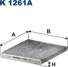 Filtron K 1261A - Филтър купе (поленов филтър) vvparts.bg