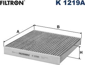 Filtron K 1219A - Филтър купе (поленов филтър) vvparts.bg