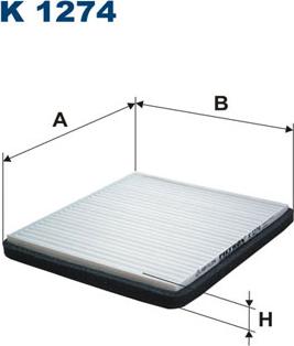 Filtron K1274 - Филтър купе (поленов филтър) vvparts.bg