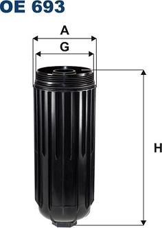 Filtron OE693 - Маслен филтър vvparts.bg