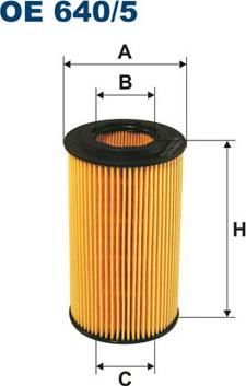 Filtron OE640/5 - Маслен филтър vvparts.bg