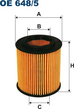 Filtron OE648/5 - Маслен филтър vvparts.bg