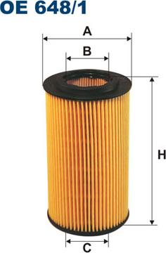 Filtron OE648/1 - Маслен филтър vvparts.bg