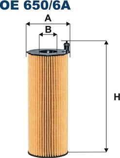 Filtron OE650/6A - Маслен филтър vvparts.bg