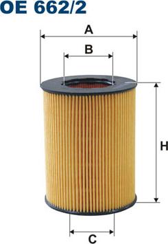 Filtron OE662/2 - Маслен филтър vvparts.bg