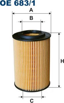 Filtron OE683/1 - Маслен филтър vvparts.bg