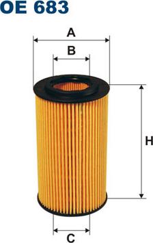 Filtron OE683 - Маслен филтър vvparts.bg