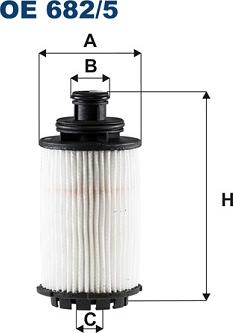 Filtron OE 682/5 - Маслен филтър vvparts.bg