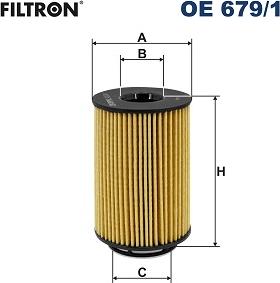 Filtron OE 679/1 - Маслен филтър vvparts.bg