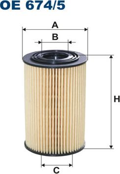 Filtron OE674/5 - Маслен филтър vvparts.bg