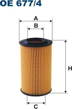 Filtron OE677/4 - Маслен филтър vvparts.bg