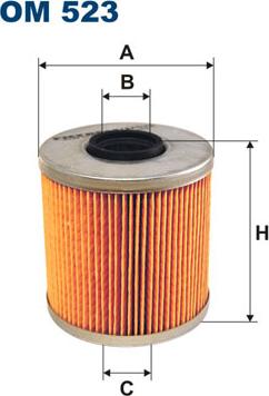 Filtron OM523 - Маслен филтър vvparts.bg