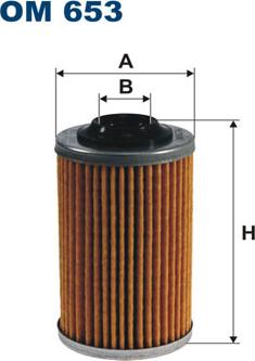 Filtron OM653 - Маслен филтър vvparts.bg