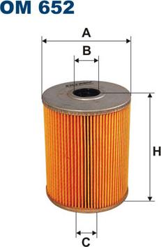 Filtron OM652 - Маслен филтър vvparts.bg