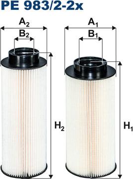 FIL Filter MFE 1654 AMB - Горивен филтър vvparts.bg