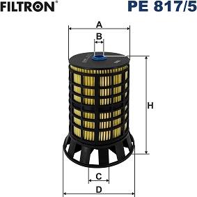 Filtron PE 817/5 - Горивен филтър vvparts.bg