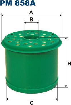 Filtron PM858A - Горивен филтър vvparts.bg