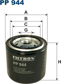 Filtron PP944 - Горивен филтър vvparts.bg