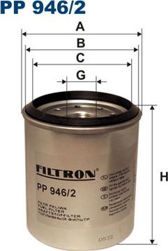 Filtron PP946/2 - Горивен филтър vvparts.bg