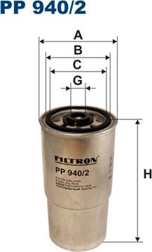 Filtron PP940/2 - Горивен филтър vvparts.bg