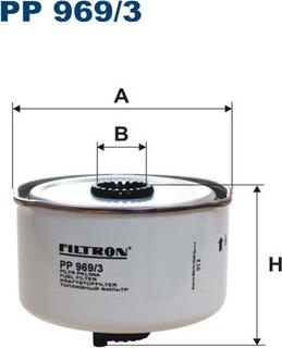 Filtron PP969/3 - Горивен филтър vvparts.bg