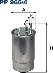 Filtron PP966/4 - Горивен филтър vvparts.bg