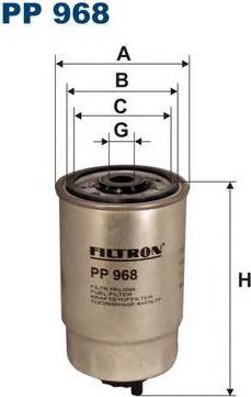 Filtron PP968/2 - Горивен филтър vvparts.bg