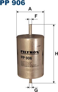 Filtron PP906 - Горивен филтър vvparts.bg