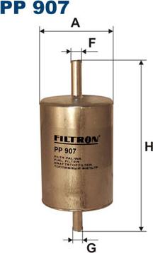 Filtron PP907 - Горивен филтър vvparts.bg