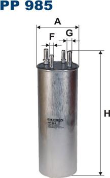 Filtron PP985 - Горивен филтър vvparts.bg