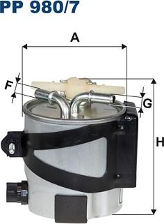 Filtron PP980/7 - Горивен филтър vvparts.bg