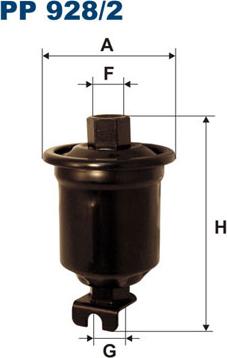 Filtron PP928/2 - Горивен филтър vvparts.bg