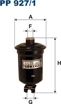 Filtron PP927/1 - Горивен филтър vvparts.bg