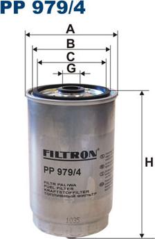 Filtron PP979/4 - Горивен филтър vvparts.bg
