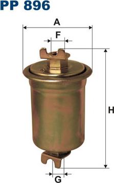 Filtron PP896 - Горивен филтър vvparts.bg