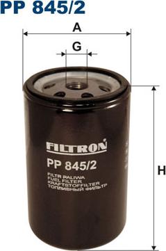 Filtron PP845/2 - Горивен филтър vvparts.bg