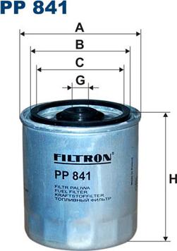 Filtron PP841 - Горивен филтър vvparts.bg