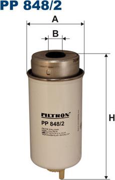 Filtron PP848/2 - Горивен филтър vvparts.bg