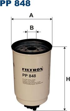 Filtron PP848 - Горивен филтър vvparts.bg