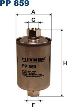 Filtron PP859 - Горивен филтър vvparts.bg