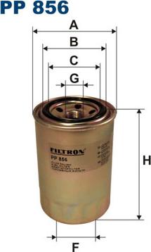 Filtron PP856 - Горивен филтър vvparts.bg